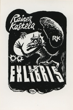 Rainer Kaskela ex libris 