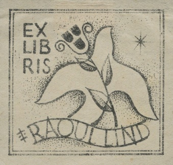 Ex libris Raoul Lind 