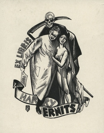 Ex libris Harry Ernits 