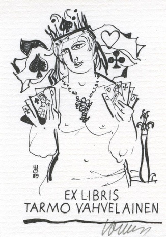 Ex libris Tarmo Vahvelainen 