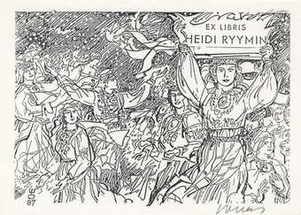 Ex libris Heidi Ryymin 