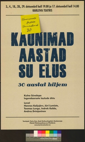 Kaunimad aastad su elus 