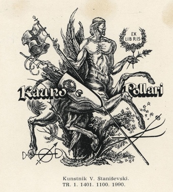 Ex libris Kauno Pollari 