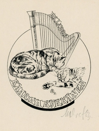 Ex libris Kaarina Kykkänen 