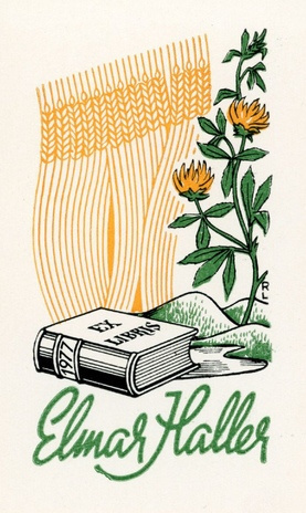 Ex libris Elmar Haller 