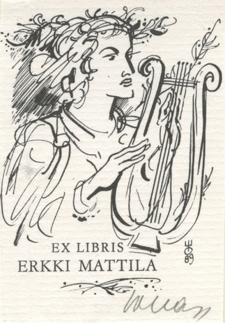 Ex libris Erkki Mattila 