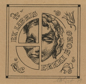 Ex libris Erkki Borg 