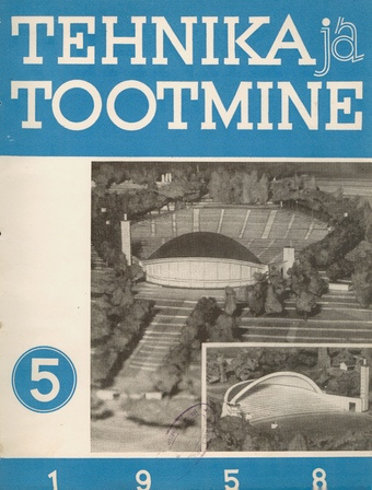 Tehnika ja Tootmine ; 5 1958-05