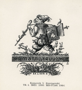 Matti Truus ex libris 