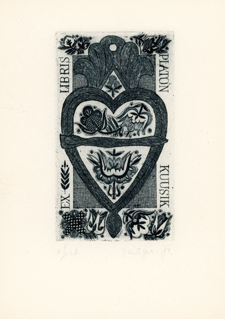 Ex libris Platon Kuusik 