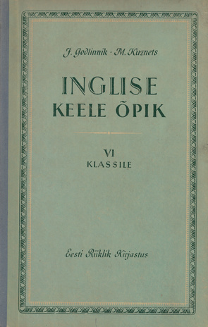 Inglise keele õpik VI klassile