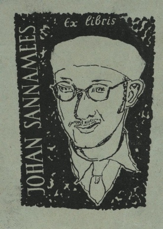 Johan Sannamees ex libris 