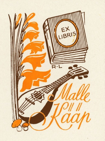 Ex libris Malle Kääp 