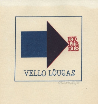 Ex-libris Vello Lõugas 