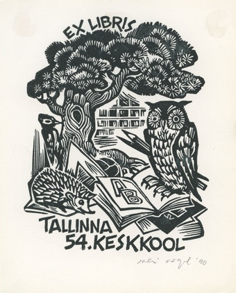 Ex libris Tallinna 54. Keskkool 