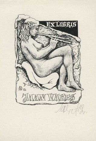 Ex libris Jaan Vares 