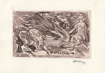 Ex libris Friedebert Tuglas 80 