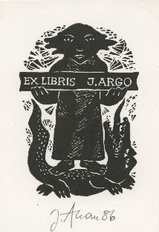 Ex libris J. Argo 