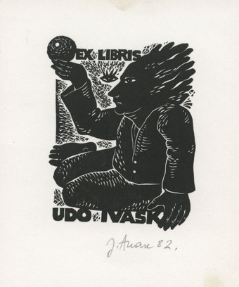 Ex libris Udo Ivask 