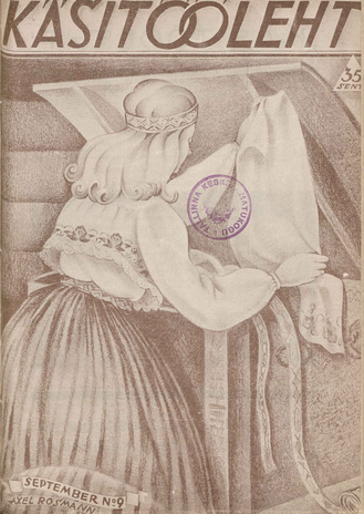 Käsitööleht : naiste käsitöö ja kodukaunistamise ajakiri ; 9 1932-09