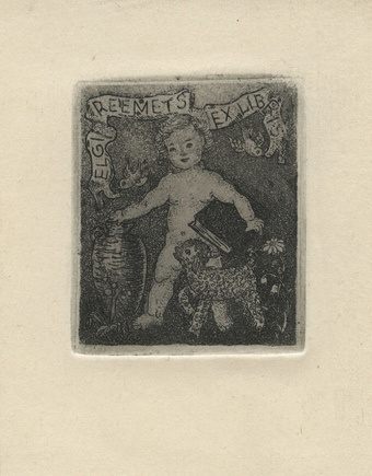 Elgi Reemets ex libris 