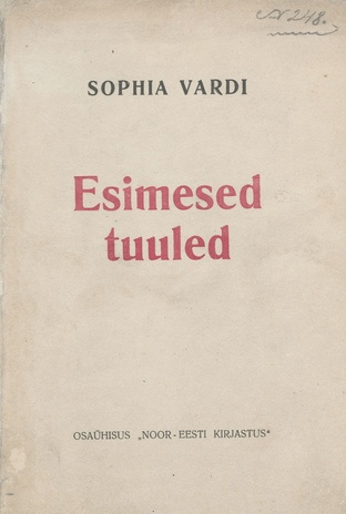 Esimesed tuuled : Novellid 