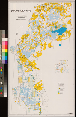 Luhamaa-Kivioru : Eesti 1:20000 