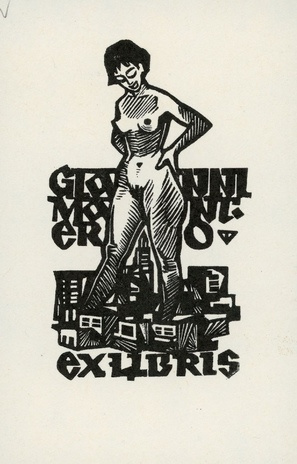 Gianni Mantero ex libris 