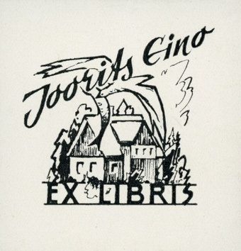 Joorits Eino ex libris 