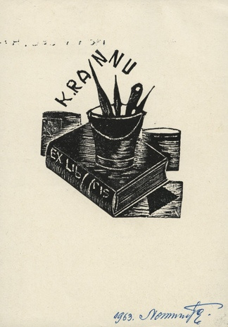 K. Rannu ex libris 