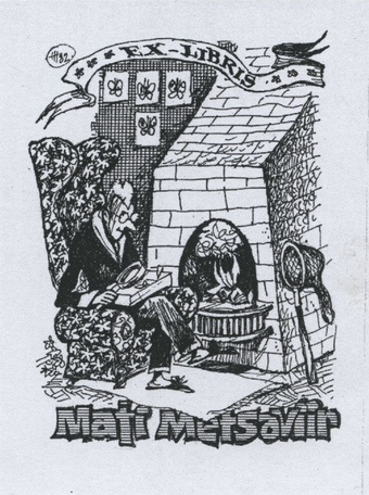 Ex-libris Mati Metsaviir 