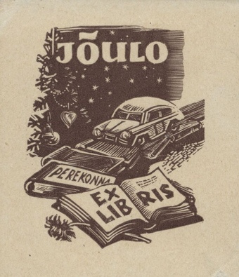 Jõulo perekonna ex libris 