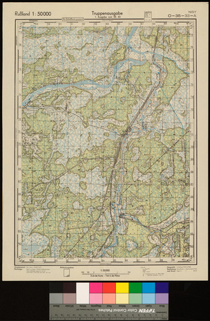 Russland 1:50000. O-35-33-A, Nisy