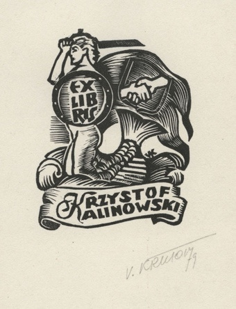 Ex libris Krystof Kalinowski 