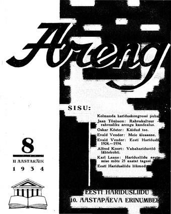 Areng ; 8 1934-12