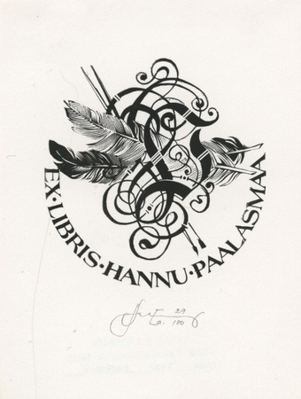 Ex libris Hannu Paalasmaa 