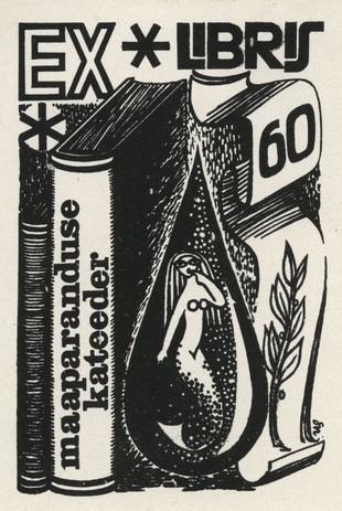 Ex libris Maaparanduse kateeder 60 