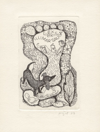 Ex libris Illimar Sauga 