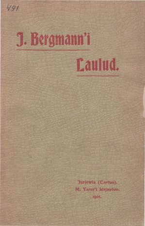 J. Bergmann'i laulud