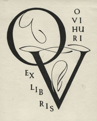 Ex libris O Vihuri 