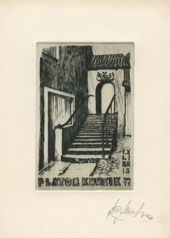 Ex libris Platon Kuusik 