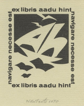 Ex libris Aadu Hint 