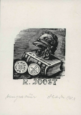 Ex libris R. Joost 