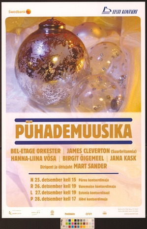 Pühademuusika : Bel-Etage orkester 