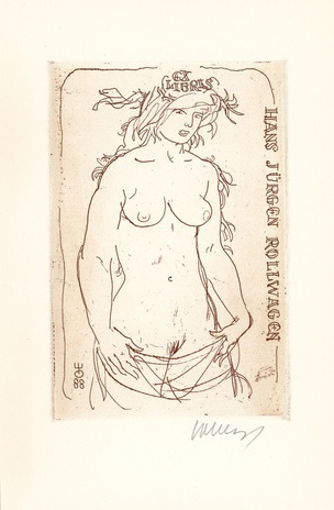 Ex libris Hans Jürgen Rollwagen 