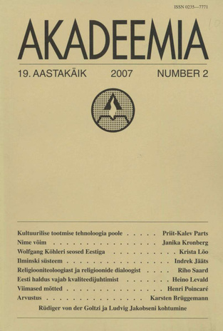 Akadeemia ; 2 (215) 2007-02