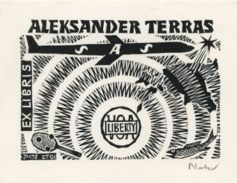 Ex libris Aleksander Terras 