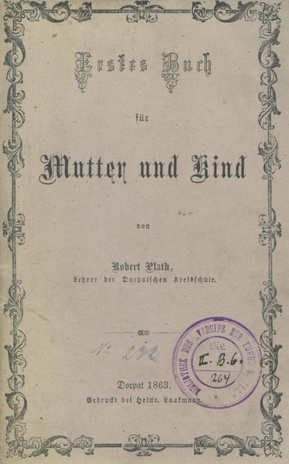 Erstes Buch für Mutter und Kind 