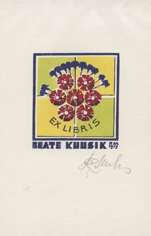 Ex libris Beate Kuusik 