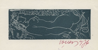 Ex libris Martha Lennard 